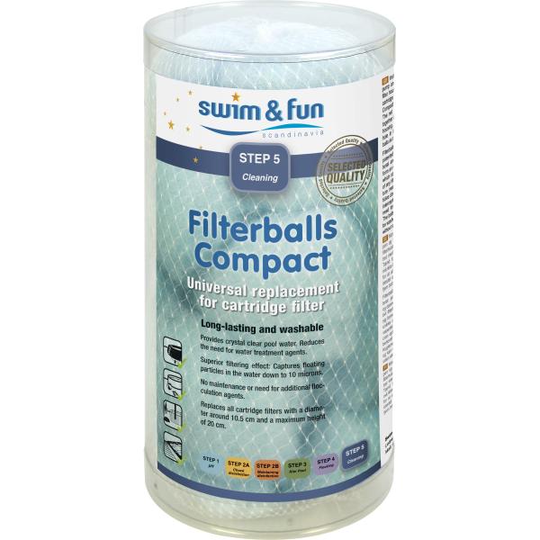 Gennemse vores udvalg. [Swim & Fun Filterballs Compact Tube Ø10