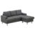 Homeville Boston Chaiselong Sofa Grå