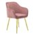 Homeville Helle Velour Rosa/Guld